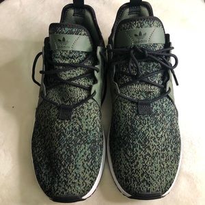 Adidas X_PLR shoes, Olive Green, Size Men’s 9
